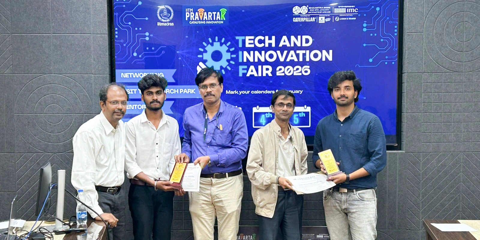 Team Smart Synergies Wins Third Prize at IIT Madras